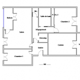 Appartement 3/4 pièces / 90 m² / 211 000 € / MARSEILLE-10E--ARRONDISSEMENT